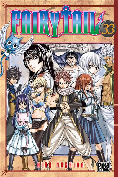 Fairy Tail Tome 33 La Bourgade du Manga Occasion Hiro Mashima Pika Shonen