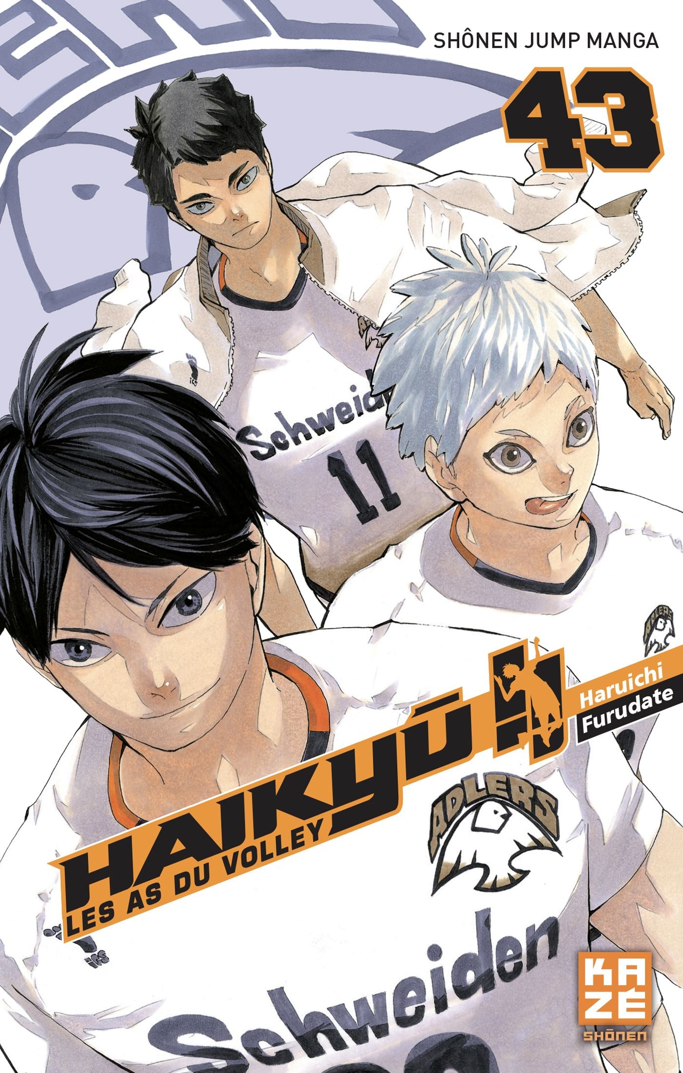 Haikyu !!                    Tome 43 La Bourgade du Manga Occasion FURUDATE Haruichi Kaze Manga Shonen