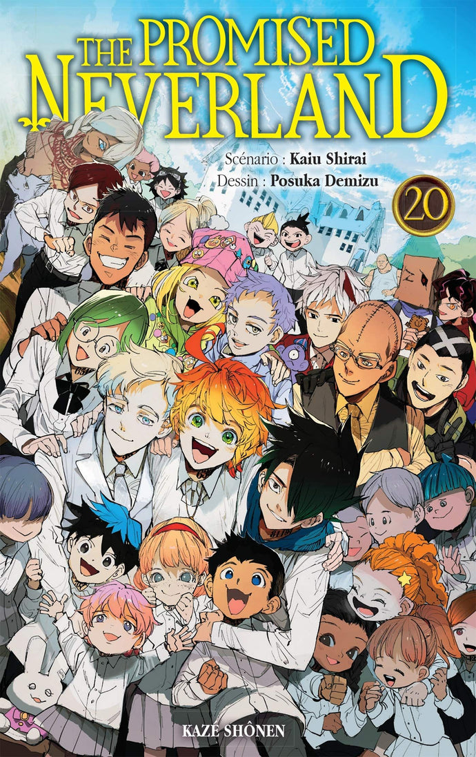 The Promised Neverland Tome 20 La Bourgade du Manga Occasion Shirai Kaiu Kazé Shonen