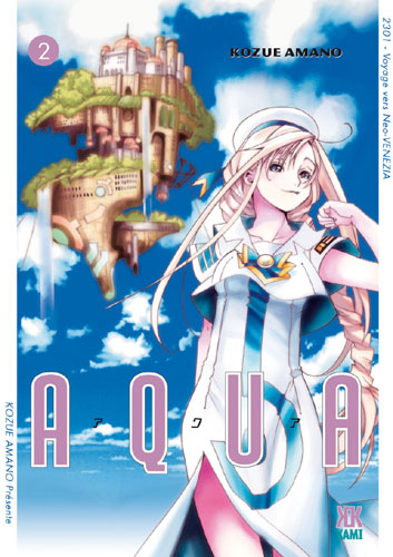 Aqua Tome 02 La Bourgade du Manga Occasion AMANO Kozue Kami Shonen