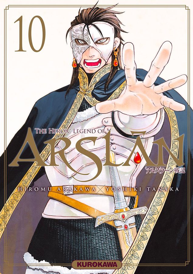 The Heroic Legend of Arslân Tome 10 La Bourgade du Manga Occasion TANAKA Yoshiki , ARAKAWA Hiromu Kurokawa Shonen