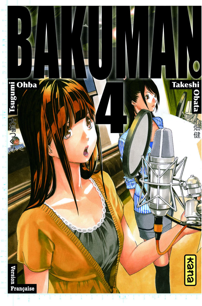 Bakuman Tome 04 La Bourgade du Manga Occasion OBATA Takeshi, OHBA Tsugumi Kana Shonen