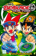 manga occasion beyblade metal fusion tome 05 kazé kids takafumi adachi la bourgade du manga