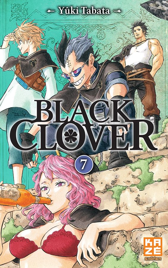 black clover tome 07 yuki tabata kazé manga occasion la bourgade du manga