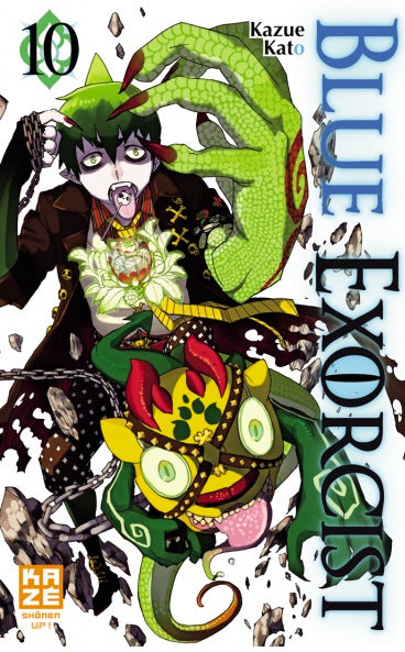 Blue Exorcist Tome 10 La Bourgade du Manga Occasion KATÔ Kazue / KATO Kazue Kazé Shonen