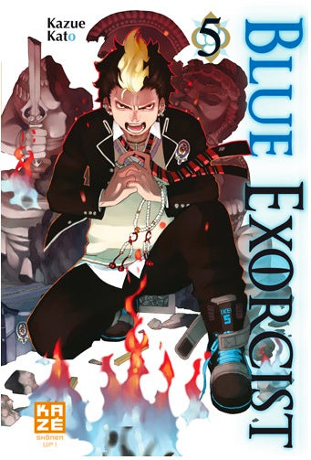 Blue Exorcist Tome 05 La Bourgade du Manga Occasion KATÔ Kazue / KATO Kazue Kazé Shonen