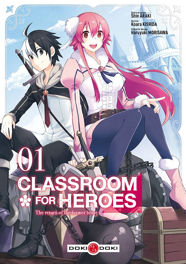 classroom for heroes la bourgade du manga tome 01 occasion