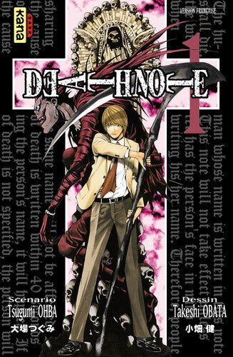 Death Note - Double Tome Tome 01 La Bourgade du Manga Occasion Tsugumi OHBA & Takeshi OBATA Kana Shonen