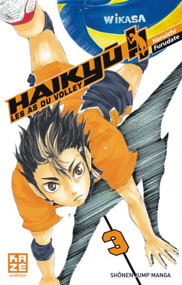 Haikyu !!                    Tome 03 La Bourgade du Manga Occasion FURUDATE Haruichi Kaze Manga Shonen