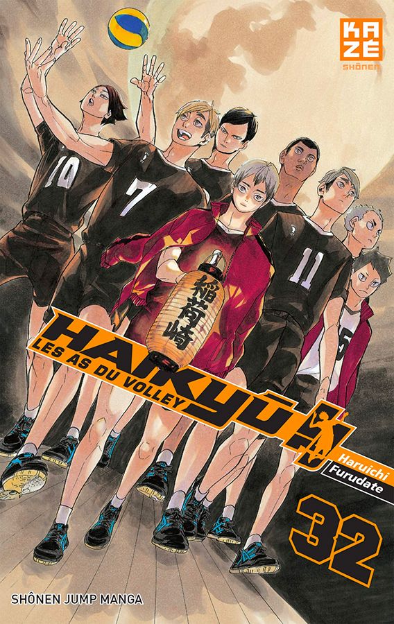 Haikyu !!                    Tome 32 La Bourgade du Manga Occasion FURUDATE Haruichi Kaze Manga Shonen