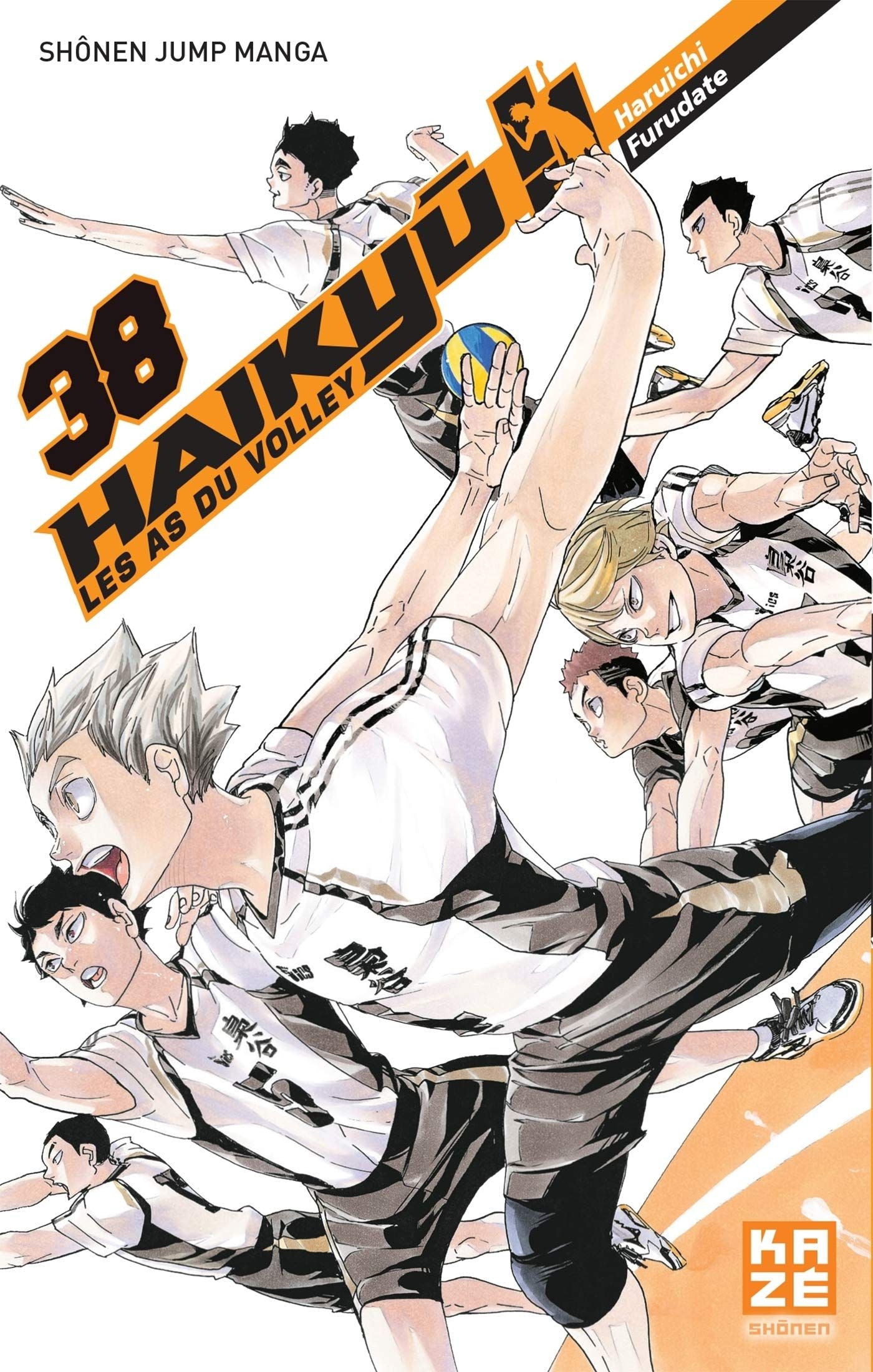 Haikyu !!                    Tome 38 La Bourgade du Manga Occasion FURUDATE Haruichi Kaze Manga Shonen
