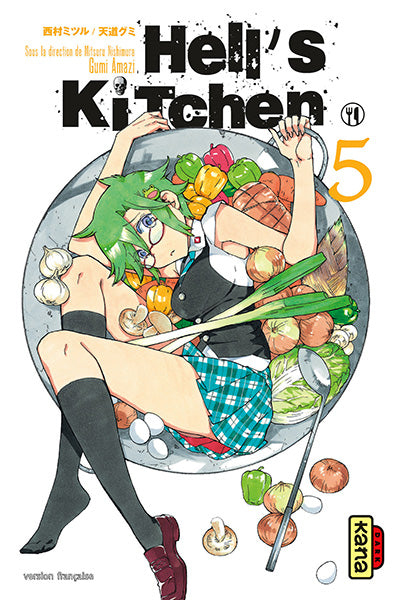 la bourgade du manga hell's kitchen tome 05 mitsuru nishimura gimi amazi kana manga occasion 