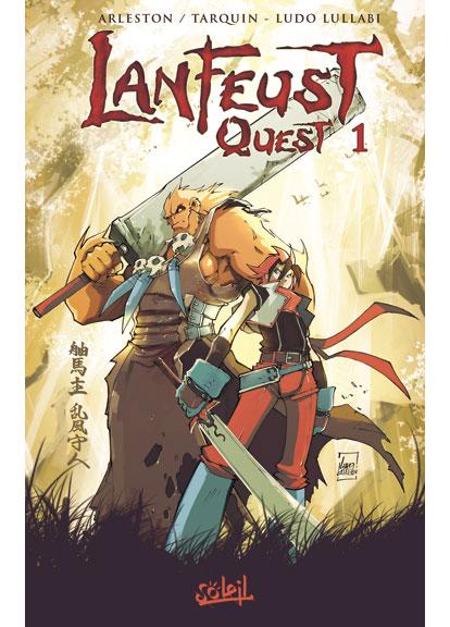 Lanfeust Quest Tome 01 La Bourgade du Manga Occasion ARLESTON Christophe & LUDOLULLABI Soleil Manga Manfra