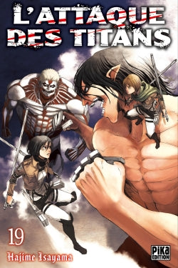 manga l'attaque des titans shingeki no kyojin tome 19 occasion hajime isayama pika edition la bourgade du manga 