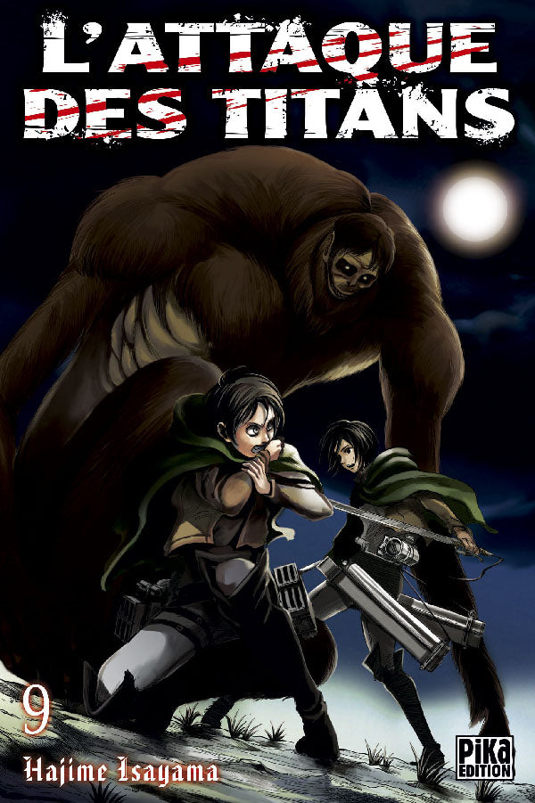 manga l'attaque des titans shingeki no kyojin tome 09 occasion hajime isayama pika edition la bourgade du manga 