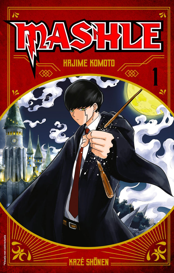 Mashle Tome 01 La Bourgade du Manga Occasion KOMOTO Hajime Kazé Shonen