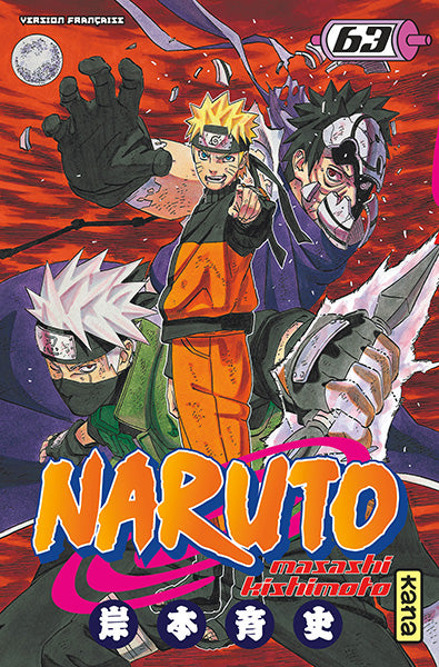 Naruto Tome 63 La Bourgade du Manga Occasion  KISHIMOTO Masashi Kana Shonen