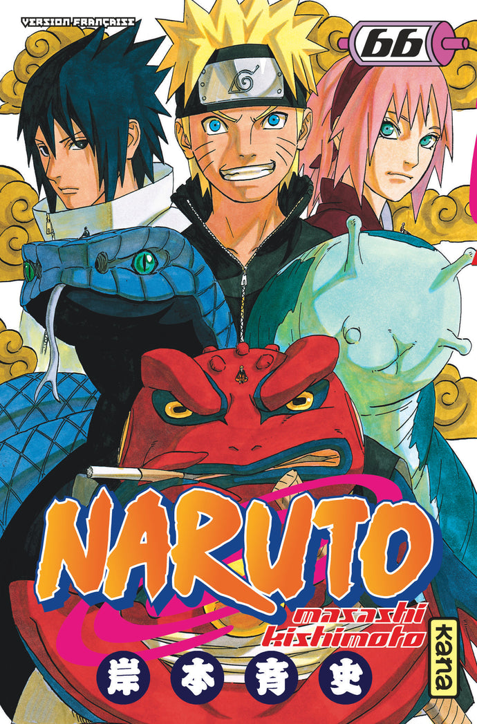 Naruto Tome 66 La Bourgade du Manga Occasion  KISHIMOTO Masashi Kana Shonen
