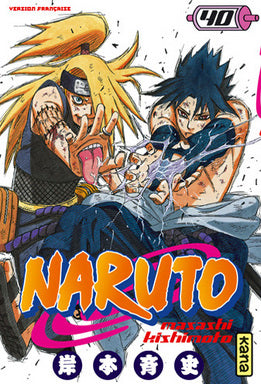 Naruto Tome 40 La Bourgade du Manga Occasion  KISHIMOTO Masashi Kana Shonen