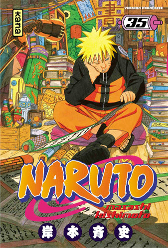 Naruto Tome 35 La Bourgade du Manga Occasion  KISHIMOTO Masashi Kana Shonen