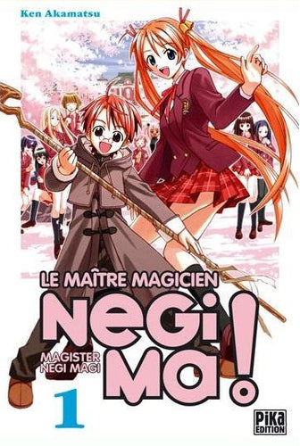 manga negima ! tome 01 occasion ken akamatsu pika edition la bourgade du manga