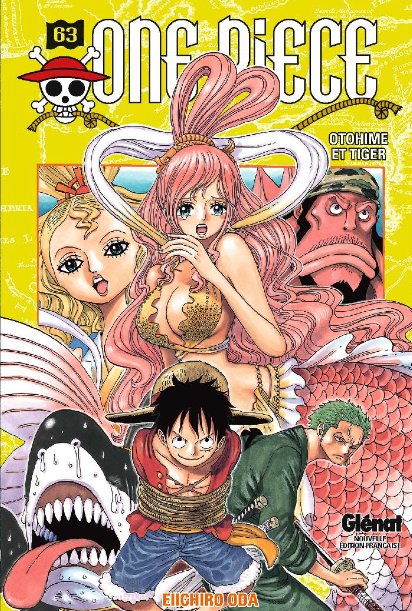 One Piece Tome 63 La Bourgade du Manga Occasion Eiichiro Oda Glénat Shonen