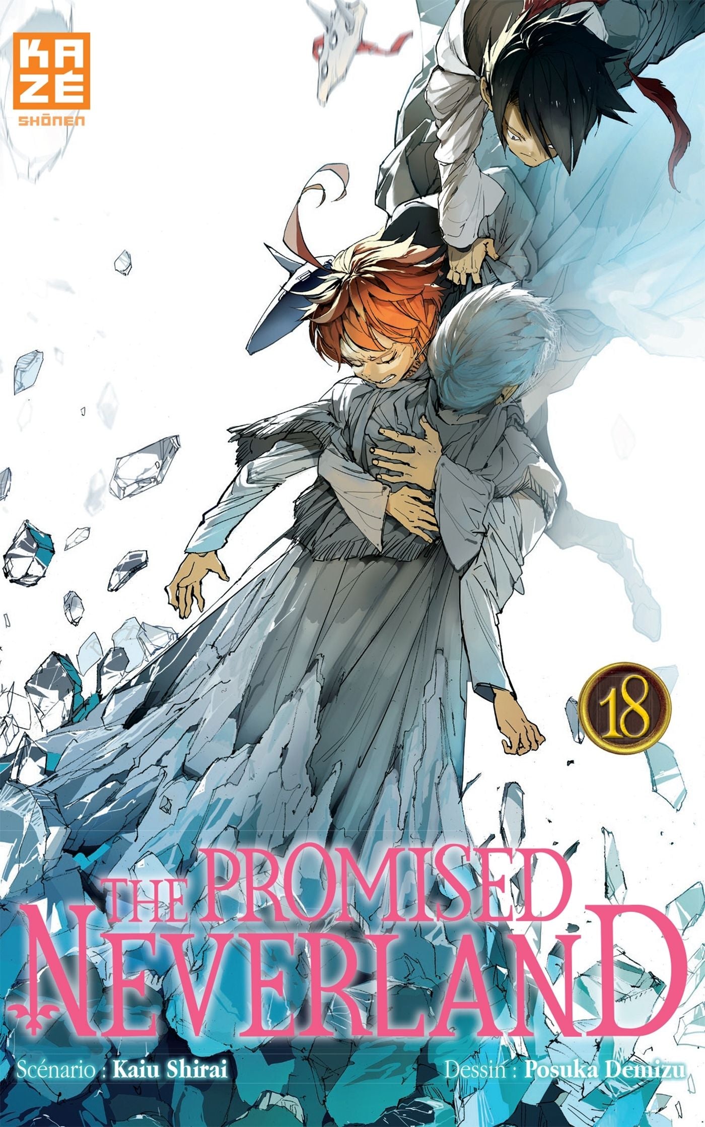The Promised Neverland Tome 18 La Bourgade du Manga Occasion Shirai Kaiu Kazé Shonen