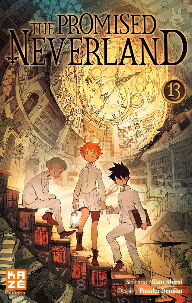 The Promised Neverland Tome 13 La Bourgade du Manga Occasion Shirai Kaiu Kazé Shonen