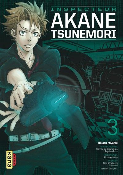 manga Psycho-pass Inspecteur Akane Tsunemori tome 03 la bourgade du manga kana hikaru miyoshi 