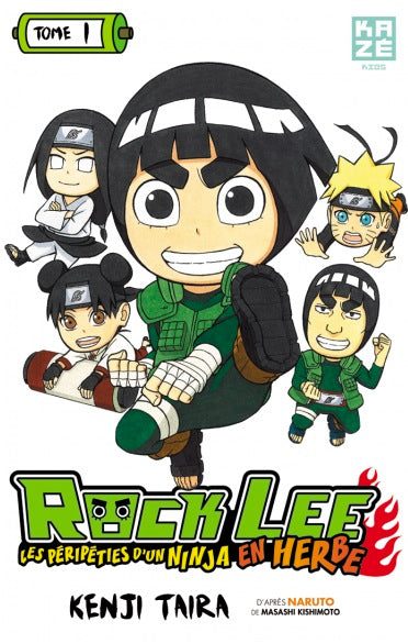 Rock Lee - Les péripéties d'un ninja en herbe - Tome 01 kazé tome 01 la bourgade du manga occasion