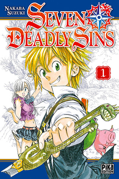 seven deadly sins tome 01 nakaba suzuki manga occasion pika edition la bourgade du manga shonen