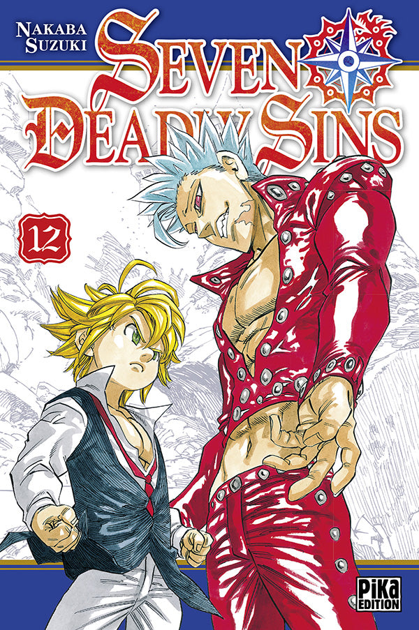 Seven Deadly Sins Tome 12 La Bourgade du Manga Occasion Nakaba Suzuki Pika Edition Shonen