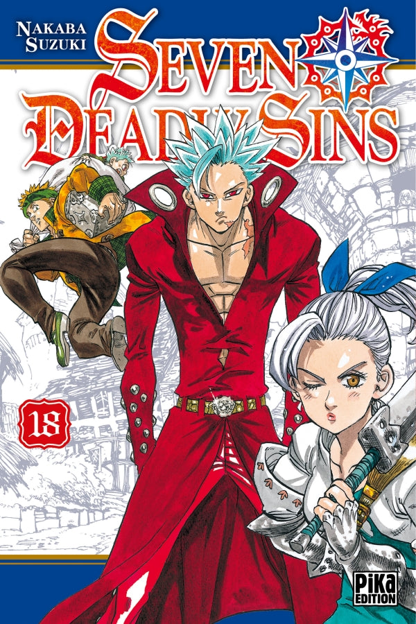 Seven Deadly Sins Tome 18 La Bourgade du Manga Occasion Nakaba Suzuki Pika Edition Shonen