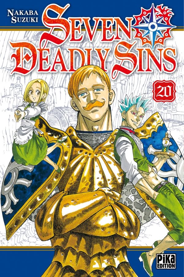 Seven Deadly Sins Tome 20 La Bourgade du Manga Occasion Nakaba Suzuki Pika Edition Shonen