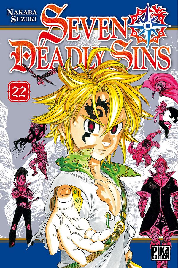 Seven Deadly Sins Tome 22 La Bourgade du Manga Occasion Nakaba Suzuki Pika Edition Shonen