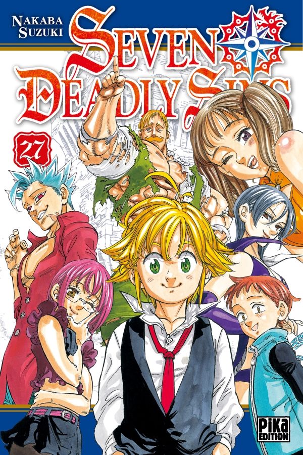 Seven Deadly Sins Tome 27 La Bourgade du Manga Occasion Nakaba Suzuki Pika Edition Shonen