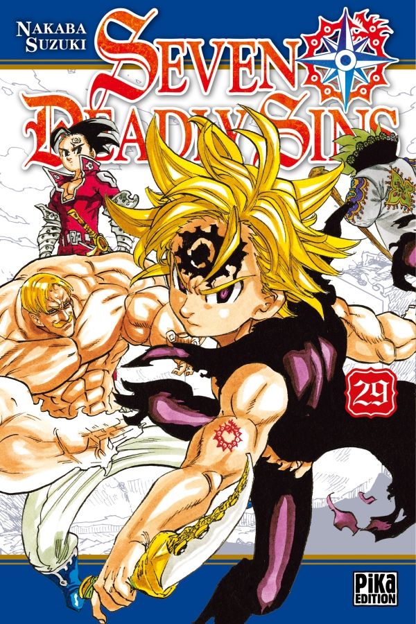 Seven Deadly Sins Tome 29 La Bourgade du Manga Occasion Nakaba Suzuki Pika Edition Shonen