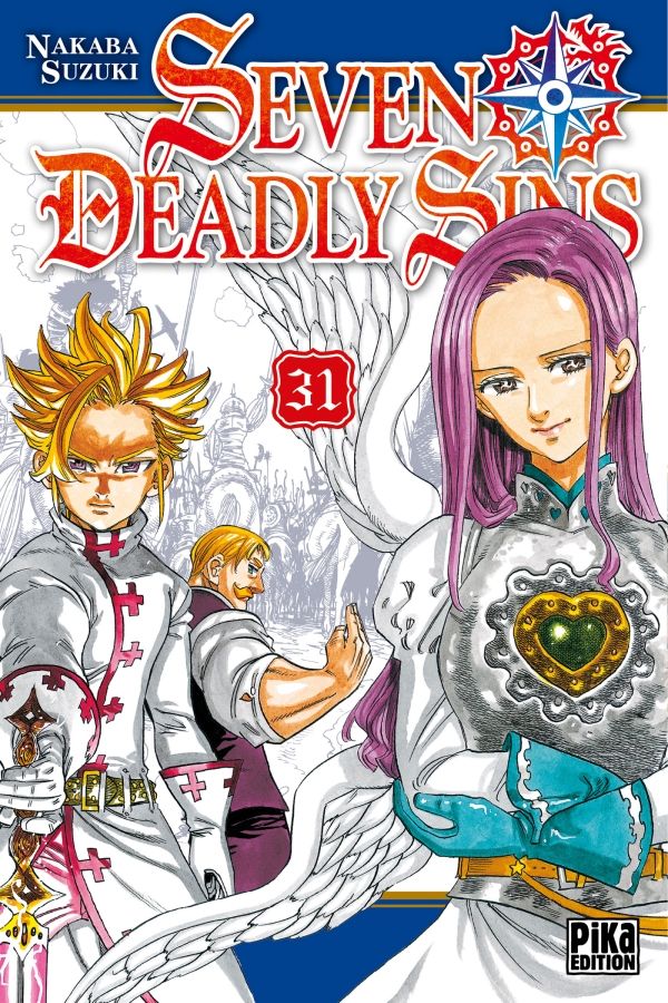 Seven Deadly Sins Tome 31 La Bourgade du Manga Occasion Nakaba Suzuki Pika Edition Shonen