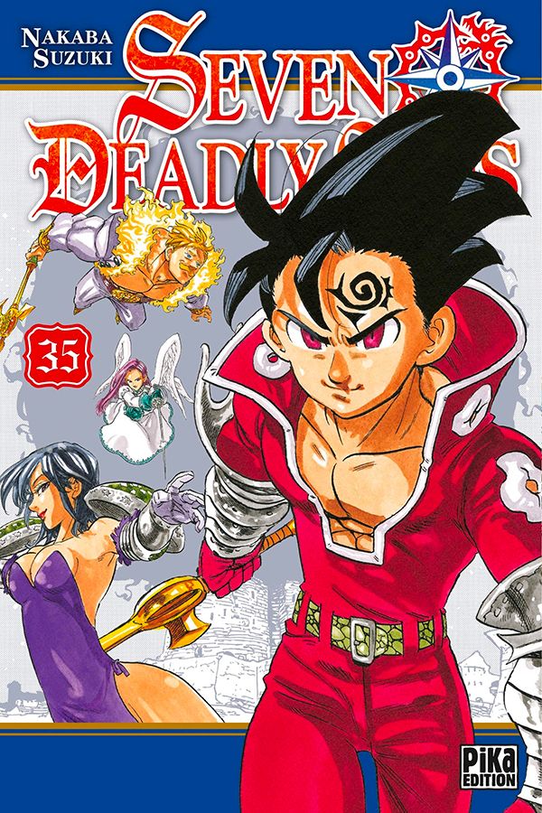 Seven Deadly Sins Tome 35 La Bourgade du Manga Occasion Nakaba Suzuki Pika Edition Shonen