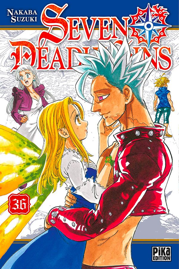 Seven Deadly Sins Tome 36 La Bourgade du Manga Occasion Nakaba Suzuki Pika Edition Shonen