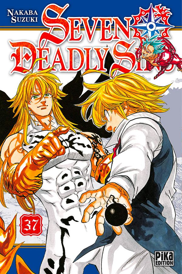 Seven Deadly Sins Tome 37 La Bourgade du Manga Occasion Nakaba Suzuki Pika Edition Shonen