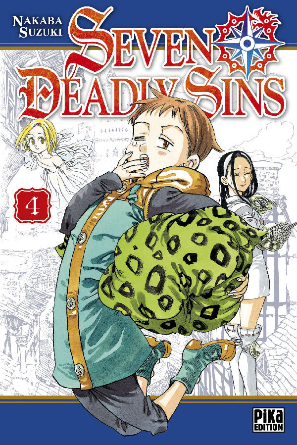 Seven Deadly Sins Tome 04 La Bourgade du Manga Occasion Nakaba Suzuki Pika Edition Shonen