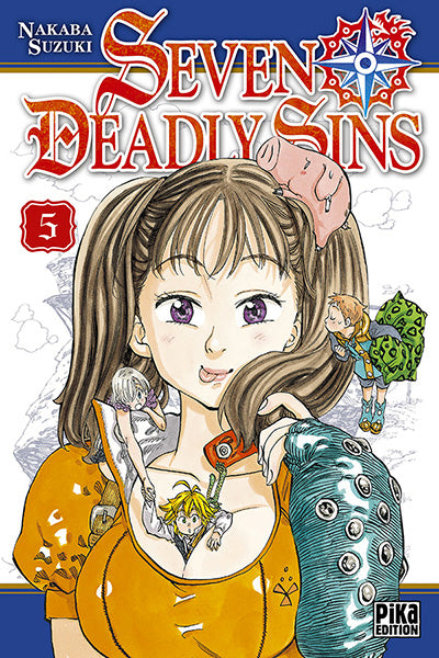 Seven Deadly Sins Tome 05 La Bourgade du Manga Occasion Nakaba Suzuki Pika Edition Shonen