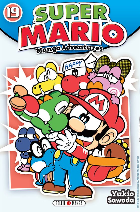 Super Mario - Manga adventures Tome 19 La Bourgade du Manga Occasion SAWADA Yukio Soleil Manga kodomo